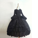 Vintage Empire Waist Dress Vintage Dress Square-Neck Cinched Stitching Bow Dress Skirt
