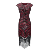 The Great Gatsby Dresses Tassel Bead Vintage Dress
