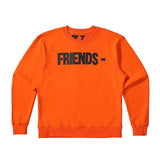 Vlone Sweatshirt Men and Women Couple round Neck Cotton Sweater Street Coat
