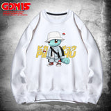 Men and Women Pokemon Pikachu Hoodie Pikachu round Neck Sweater
