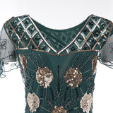 The Great Gatsby Dress Attire Dress Sequin Bead Tassel Dress
