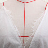 See through Wedding Dress Sexy Camisole Gown Split Dress