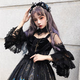 Gothic Lolita Harajuku Style Clothing Sakura Aciclovir Gel Lolita Ming Butterfly Chapter Op Dark Goth Style Girl Lolita Dress