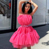 Homecoming Dresses Sweet Women's Mini Party Dress Dress