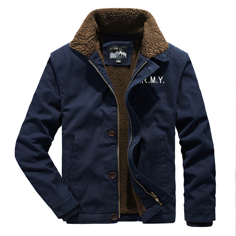 Bane Coat Jacket with Velvet Thick Corduroy