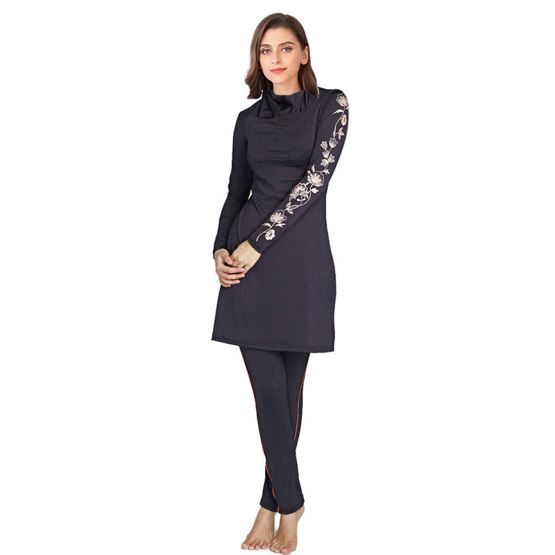 Burkini Swimwear Muslim Fashion Outfits Women Fashion Conservative Beach Swimsuit