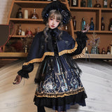 Gothic Lolita Harajuku Style Clothing Sakura Aciclovir Gel Lolita God Redemption Op Lolita Dresses Cloak