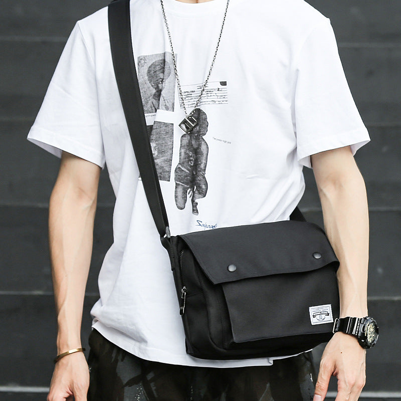 Sling Bags for Men Waterproof Simple Messenger Bag