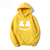 Smiley Face Hoodie Autumn and Winter Smiley Face Hooded Pullover Casual