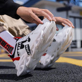 Off White Shoes Sneaks Fashion Men's Shoes Comfortable Breathable Men's Sports Shoes