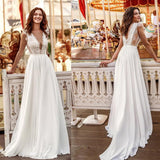 See through Wedding Dress Wedding White Long Type Mid Waist Evening Dress Sleeveless Gown