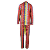 Women Business Professional Attire Autumn and Winter Printing Slim Fit Two-Piece Suit Women's Suits Coat Female