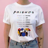 Friends Joey T Shirt Cartoon Image Print T-shirt