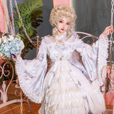 Gothic Lolita Harajuku Style Clothing Sakura Aciclovir Gel Lolita Cross Lily Op Lolita Dresses