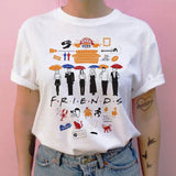Friends Joey T Shirt Cartoon Image Print T-shirt