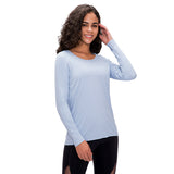 Moisture Wicking Shirts Spring/Summer Yoga Long Sleeve Quick-Drying Breathable Slim Thin Running Sports Fitness Top