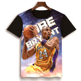 In Memory of Kobe T Shirt Kobe 3D Printing T Shirt