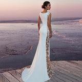 Women Lace Wedding Dress Women's Sexy Dress Banquet Evening Dress