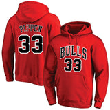 Chicago Bulls Hoodie Printed Jersey Thickened
