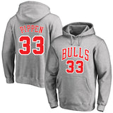 Chicago Bulls Hoodie Printed Jersey Thickened