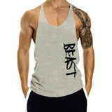 Man Tanks Fashion Brand Men's Vest Sports Loose