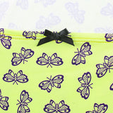 Strawberry Print Butterfly Print Mini  Dress Retro Dress