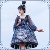 Gothic Lolita Harajuku Style Clothing Sakura Aciclovir Gel Lolita New Unicorn Op Lolita Dresses