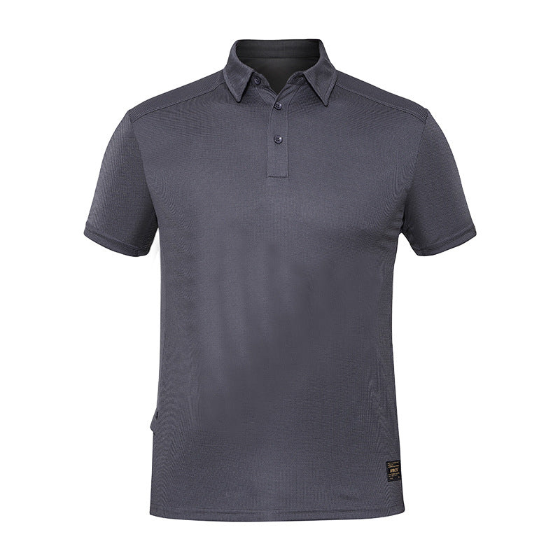 Woodland T Shirt Half Sleeve Lapel