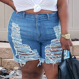 Women Plus Size Jeans Summer Women's Pencil Pants