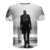 In Memory of Kobe T Shirt Summer T-shirt Men's round Collar Short-Sleeve T-shirt