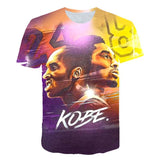 In Memory of Kobe T Shirt Summer Commemorative T-shirt Men's T-shirt