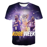 In Memory of Kobe T Shirt Short Sleeve Men's and Women's T-shirt
