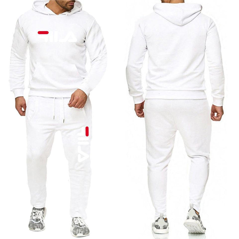 Men′s Athletic Tracksuit Sweat Suits for Men Outfits Men Leisure Sports Sweater Letter Printing Hooded Suits plus Size