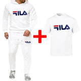 Men′s Athletic Tracksuit Sweat Suits for Men Outfits Men Leisure Sports Sweater Letter Print Hooded T-shirt plus Size Loose Fashion