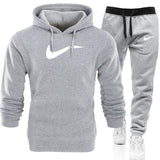 Men′s Athletic Tracksuit Sweat Suits for Men Outfits Sports Sweater Suit Fitness and Leisure Loose-Fitting Hoodie plus Size