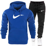 Men′s Athletic Tracksuit Sweat Suits for Men Outfits Sports Sweater Suit Fitness and Leisure Loose-Fitting Hoodie plus Size