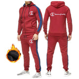 Men′s Athletic Tracksuit Sweat Suits for Men Outfits Sweater Suit Casual Sports Men's Hooded plus Size Loose Fashion