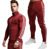 Men′s Athletic Tracksuit Sweat Suits for Men Outfits Sweater Fashion Spring and Autumn Sports and Leisure Suit Large Size