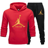 Men′s Athletic Tracksuit Sweat Suits for Men Outfits Suit Sweater Men Autumn/Winter Fashion Hooded plus Size
