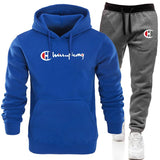 Men′s Athletic Tracksuit Sweat Suits for Men Outfits Sports Sweater Suit Men's and Women's Fitness Casual Loose-Fitting Hoodie
