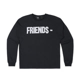 Vlone Sweatshirt Men's Friends 3M Reflective Teenagers Men's Long Sleeve Tshirt