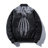 Varsity Jacket Phoenix Embroidery Air Force Flight Jacket Baseball Uniform