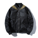 Varsity Jacket Phoenix Embroidery Air Force Flight Jacket Baseball Uniform