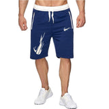 Jogging Shorts for Men Summer Men's Beach Pants Casual plus Size Shorts Solid Color Five-Point Sports Pants