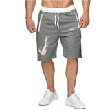 Jogging Shorts for Men Summer Men's Beach Pants Casual plus Size Shorts Solid Color Five-Point Sports Pants