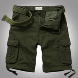 Tactics Style Men Short Overalls Men's Camouflage Pants Shorts Men's Casual Pants Loose Multi-Pocket