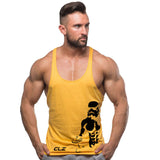 Man Tanks Vest for Fitness for Men Sports Cotton