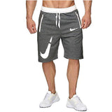 Jogging Shorts for Men Summer Men's Beach Pants Casual plus Size Shorts Solid Color Five-Point Sports Pants