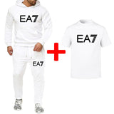 Men′s Athletic Tracksuit Sweat Suits for Men Outfits Sports Suit Casual Sweatshirt Fitness Hoodie Suit plus Size Loose Fashion