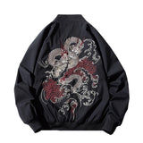 Varsity Jacket Embroidered Jacket Men's Air Force MA-1 Pilot Coat Men's Baseball Uniform